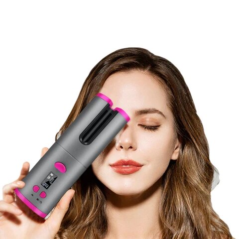 GlowCurl Pro™ – Rizador Automático para Rizos Perfectos en Segundos