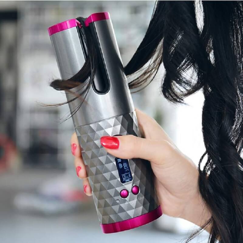 GlowCurl Pro™ – Rizador Automático para Rizos Perfectos en Segundos