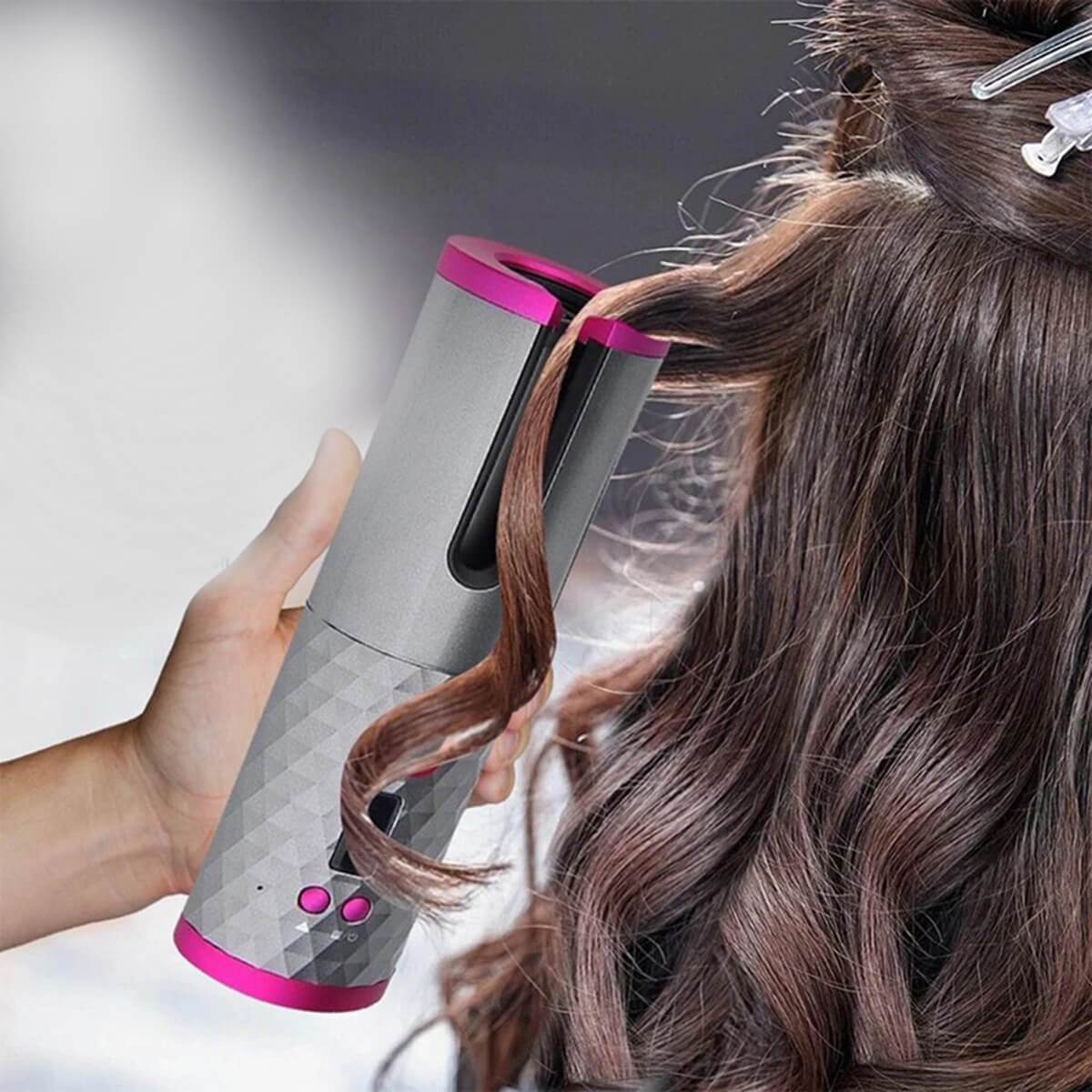 GlowCurl Pro™ – Rizador Automático para Rizos Perfectos en Segundos